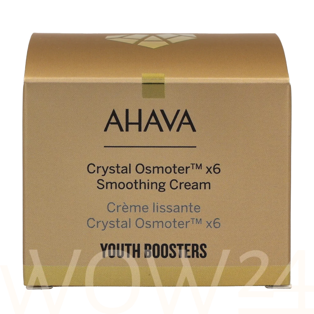Ahava Crystal Osmoter X6 Smoothing Cream 50 ml natūrali veido odos priežiūros priemonė