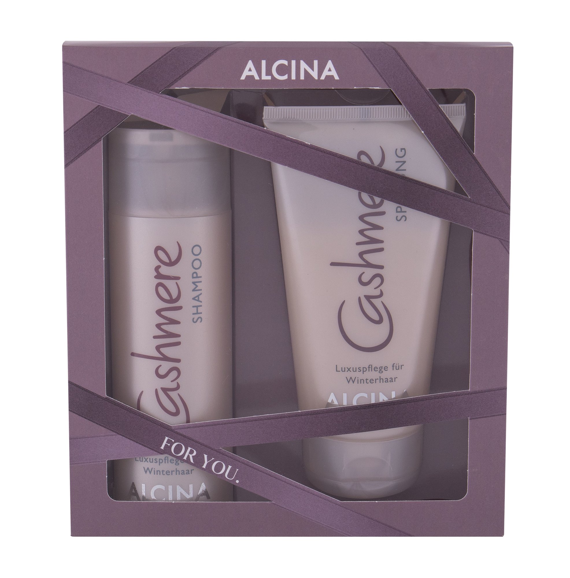 ALCINA Cashmere 200ml Shampoo 200 ml + Hair Balm 150 ml šampūnas Rinkinys (Pažeista pakuotė)