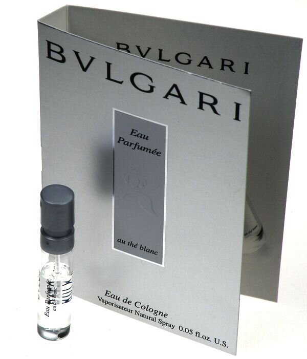 Bvlgari Eau Parfumée au Thé Blanc 1,5ml kvepalų mėginukas Unisex Cologne