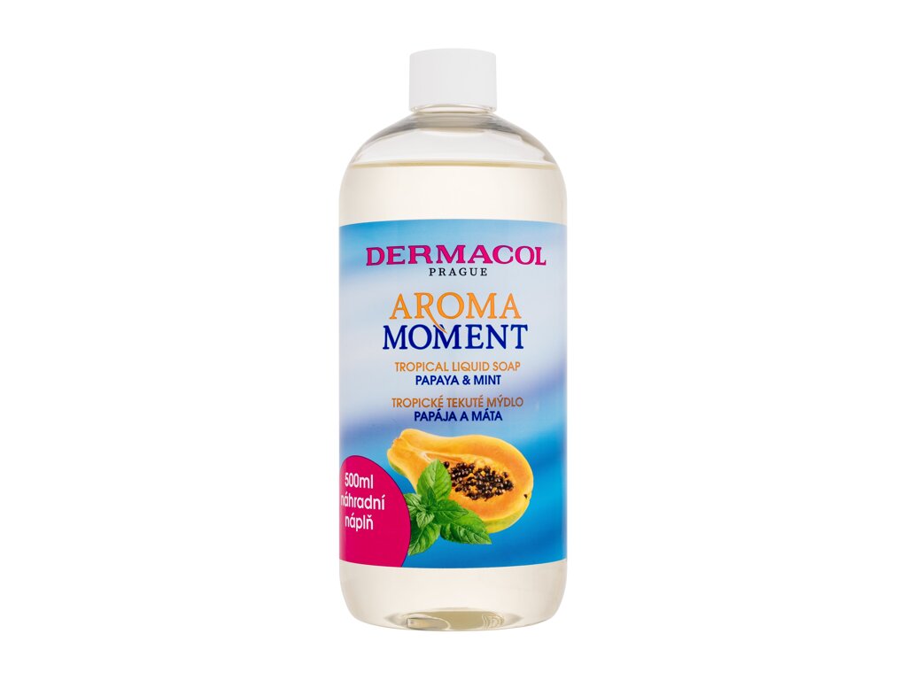 Dermacol Aroma Moment Papaya & Mint Tropical Liquid Soap skystas muilas