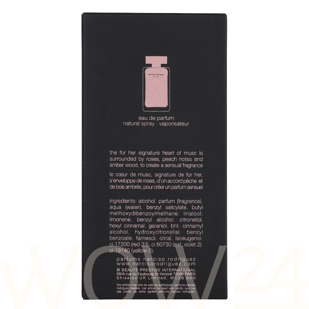 Narciso Rodriguez Narciso Rodriguez For Her Edp Spray 100 ml kvepalai Moterims EDP
