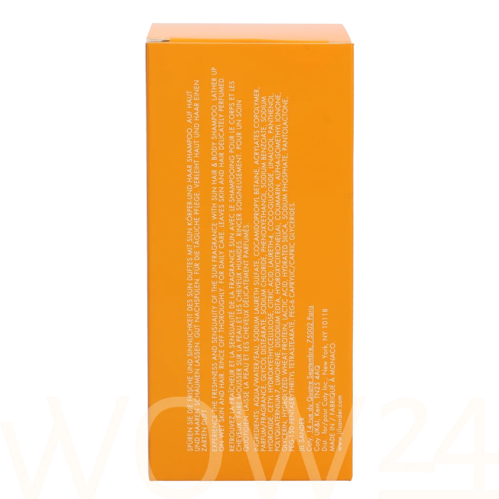 Jil Sander Jil Sander Sun Women Hair & Body Shampoo 150 ml Moterims
