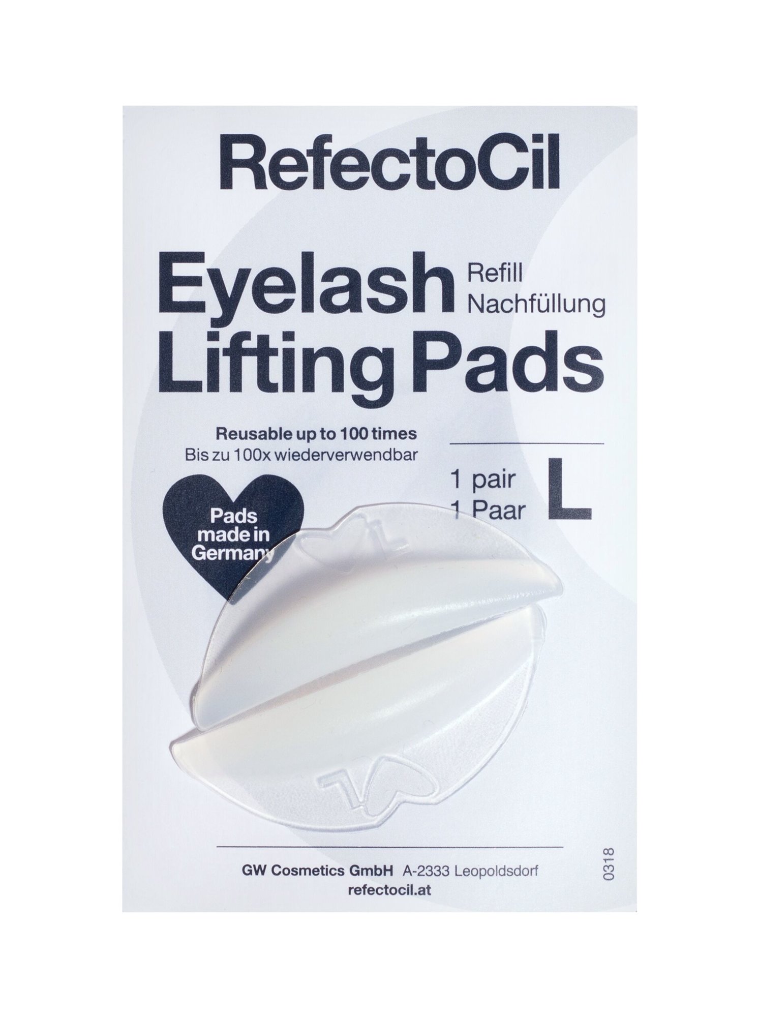 RefectoCil Eyelash Lifting Pads blakstienų priežiūrai
