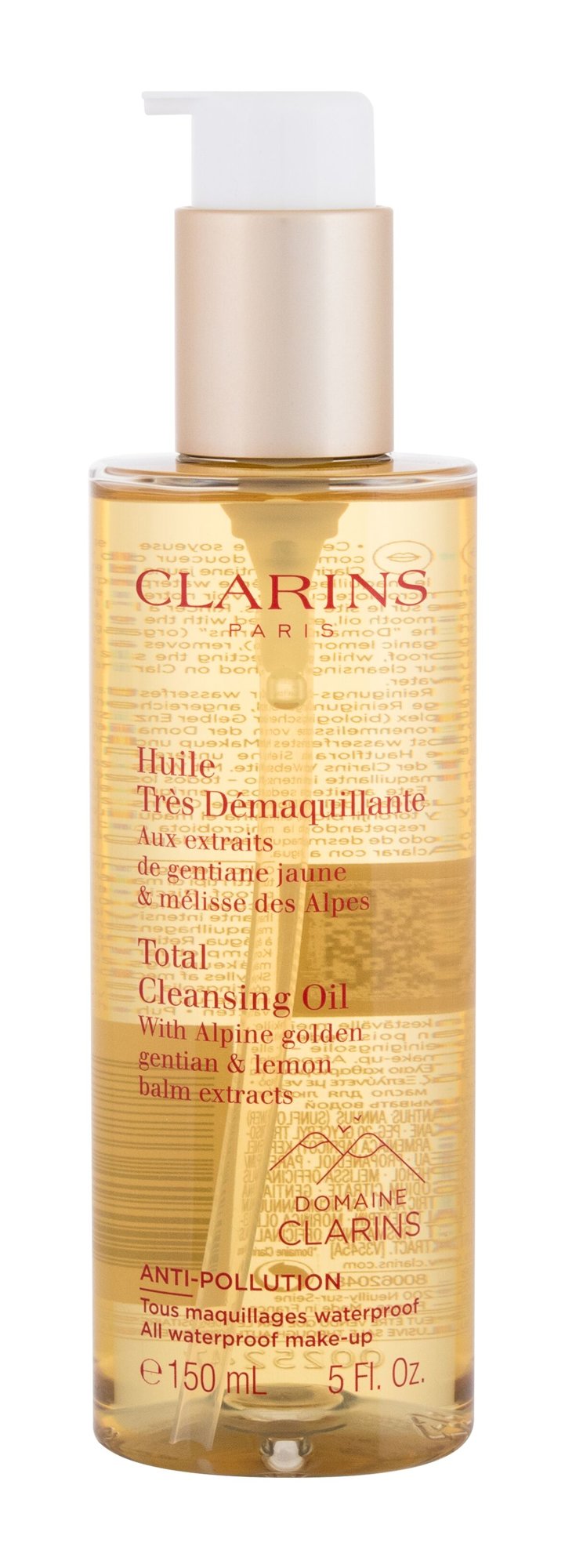 Clarins Total Cleansing Oil 150ml veido valiklis Testeris