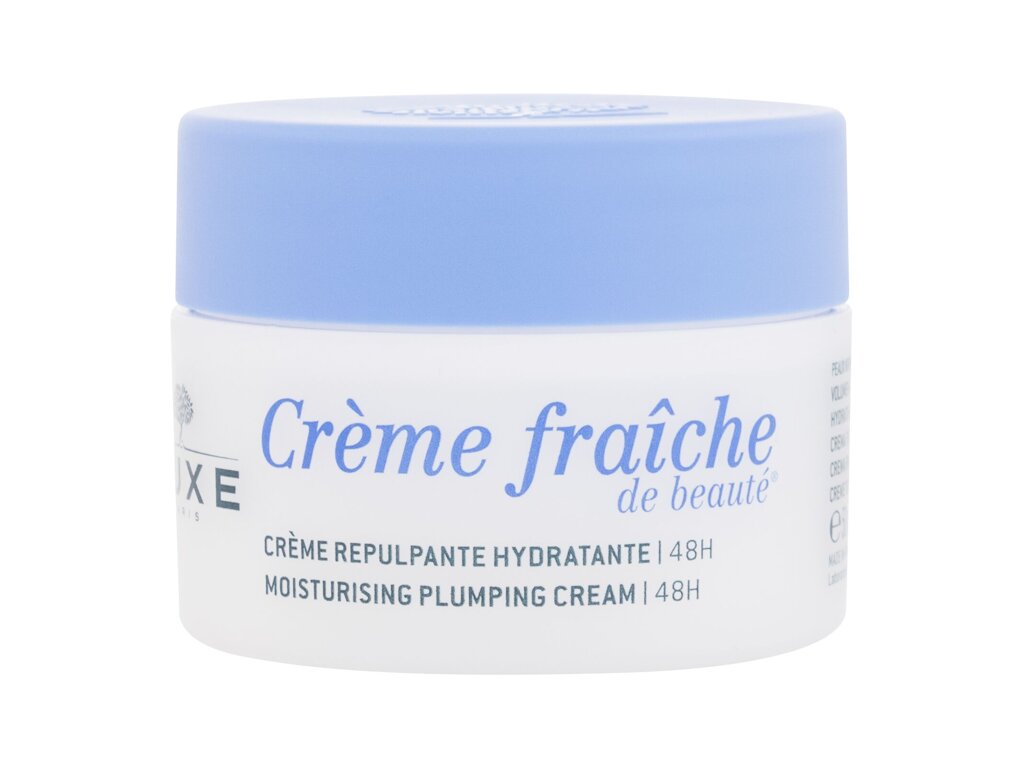 Nuxe Creme Fraiche de Beaut&eacute; Moisturising Plumping Cream Dieninis kremas 50 ml Damaged box
