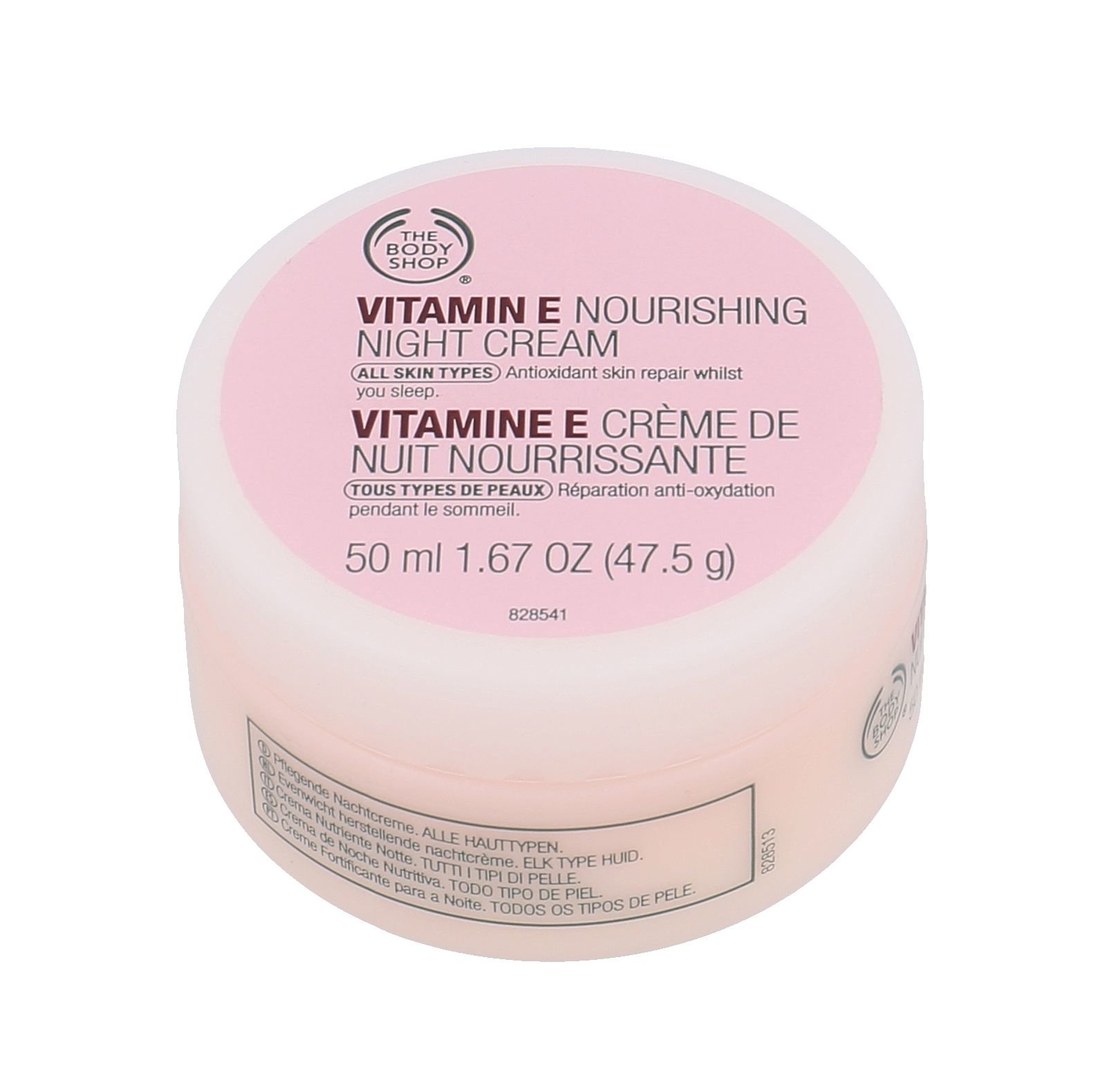 The Body Shop  Vitamin E 50ml naktinis kremas
