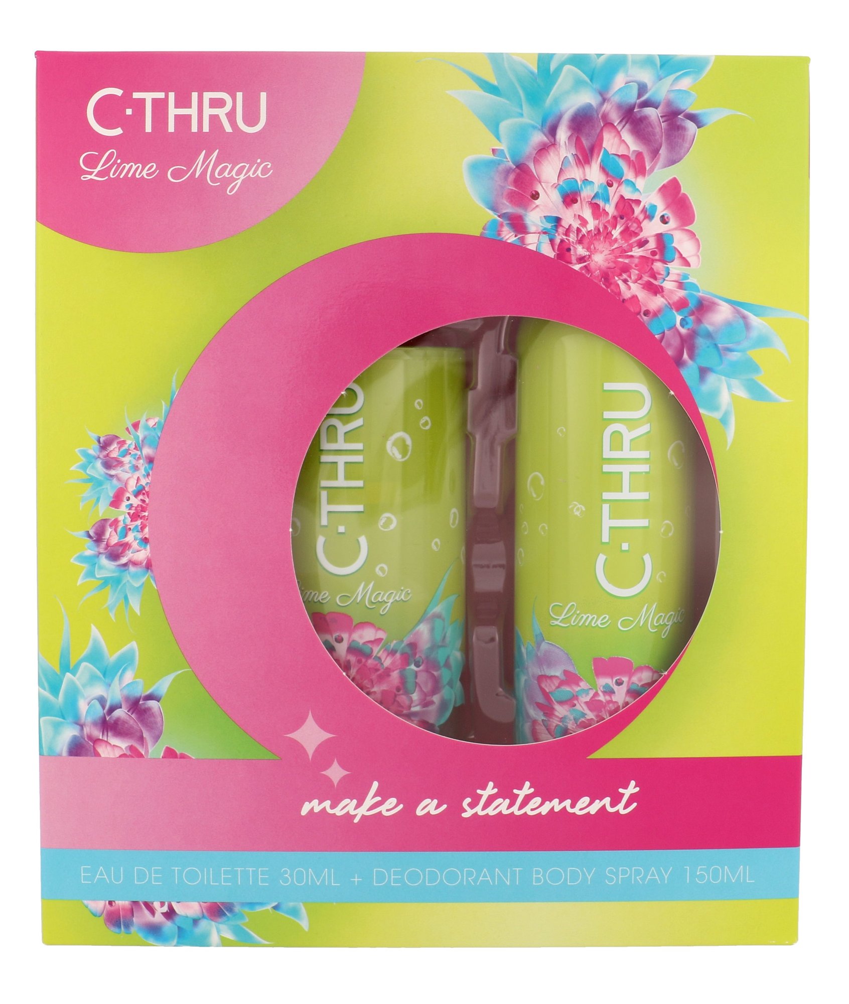C-THRU Lime Magic 30ml EDT 30 ml + deodorant 150 ml Kvepalai Moterims EDT Rinkinys