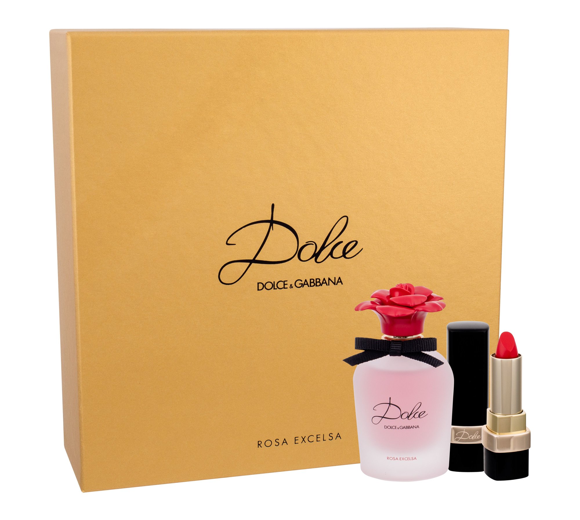 Dolce & gabbana Dolce Rosa Excelsa Eau De Parfum 50 ml Edp 50 ml + Lipstick Dolce Matte Lipstick Shade Dolce Flirt 621 3,5 g Set