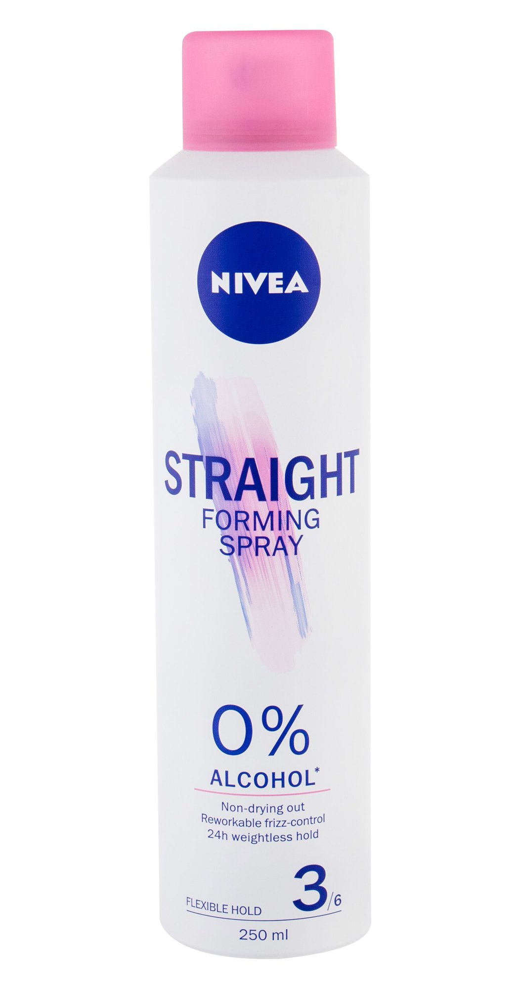 Nivea Forming Spray Straight 250ml plaukų tiesinimo priemonė (Pažeista pakuotė)