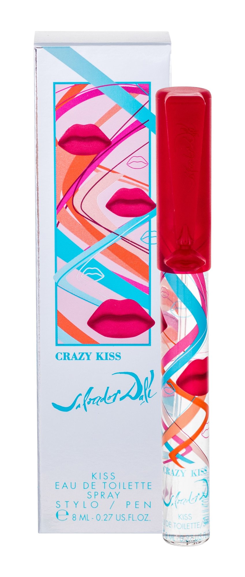 Salvador Dali Crazy Kiss 8ml kvepalų mėginukas Moterims EDT