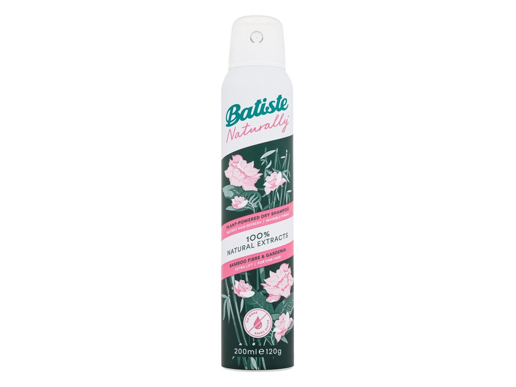 Batiste Naturally Bamboo Fibre & Gardenia sausas &scaron;ampūnas