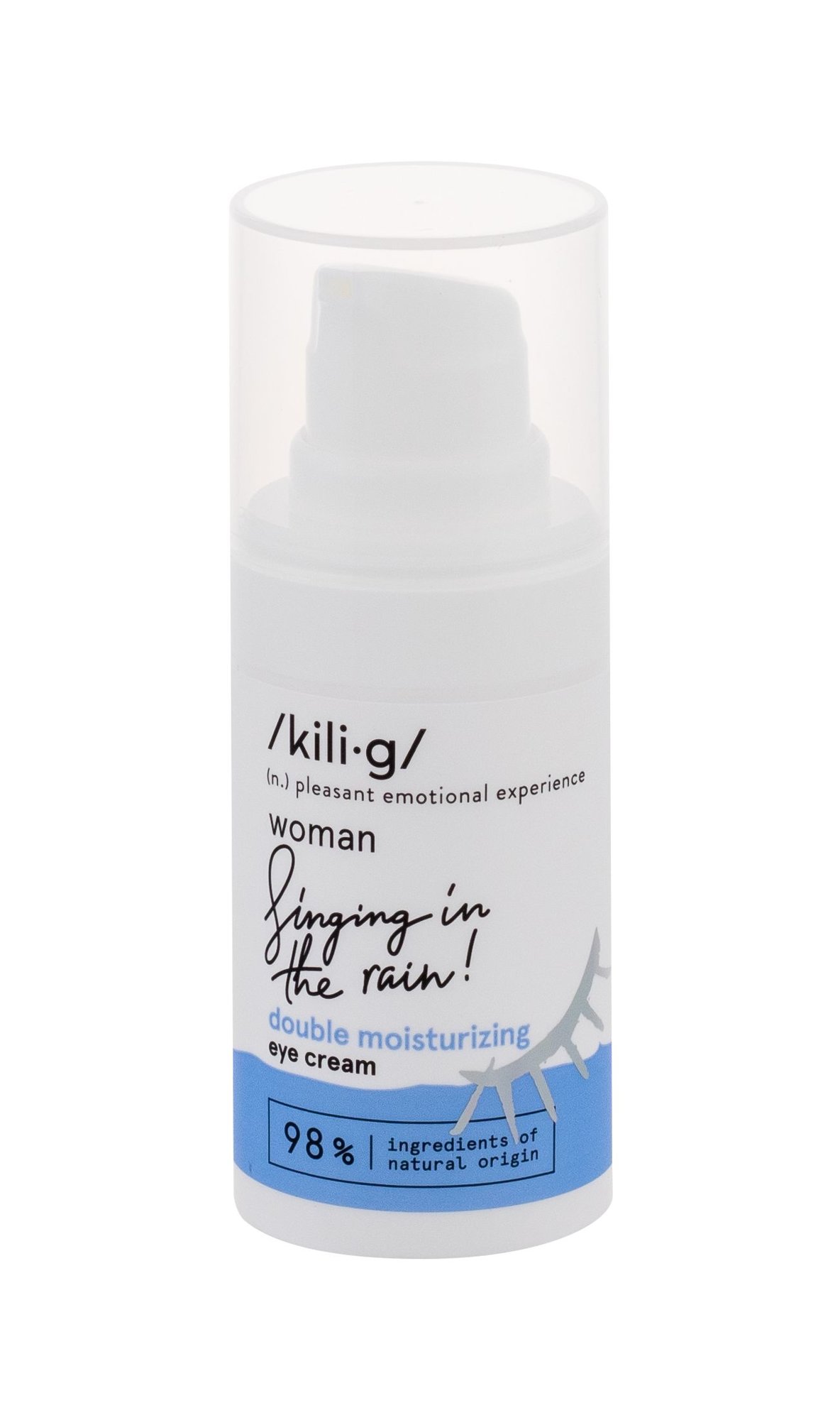 kili·g woman double moisturizing 15ml paakių kremas