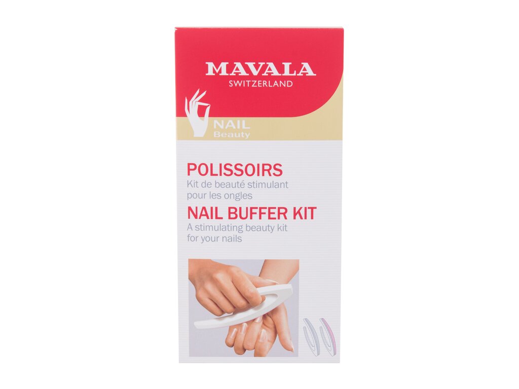 MAVALA Nail Beauty Nail Buffer 2vnt Manikiūro priemonė (Pažeista pakuotė)