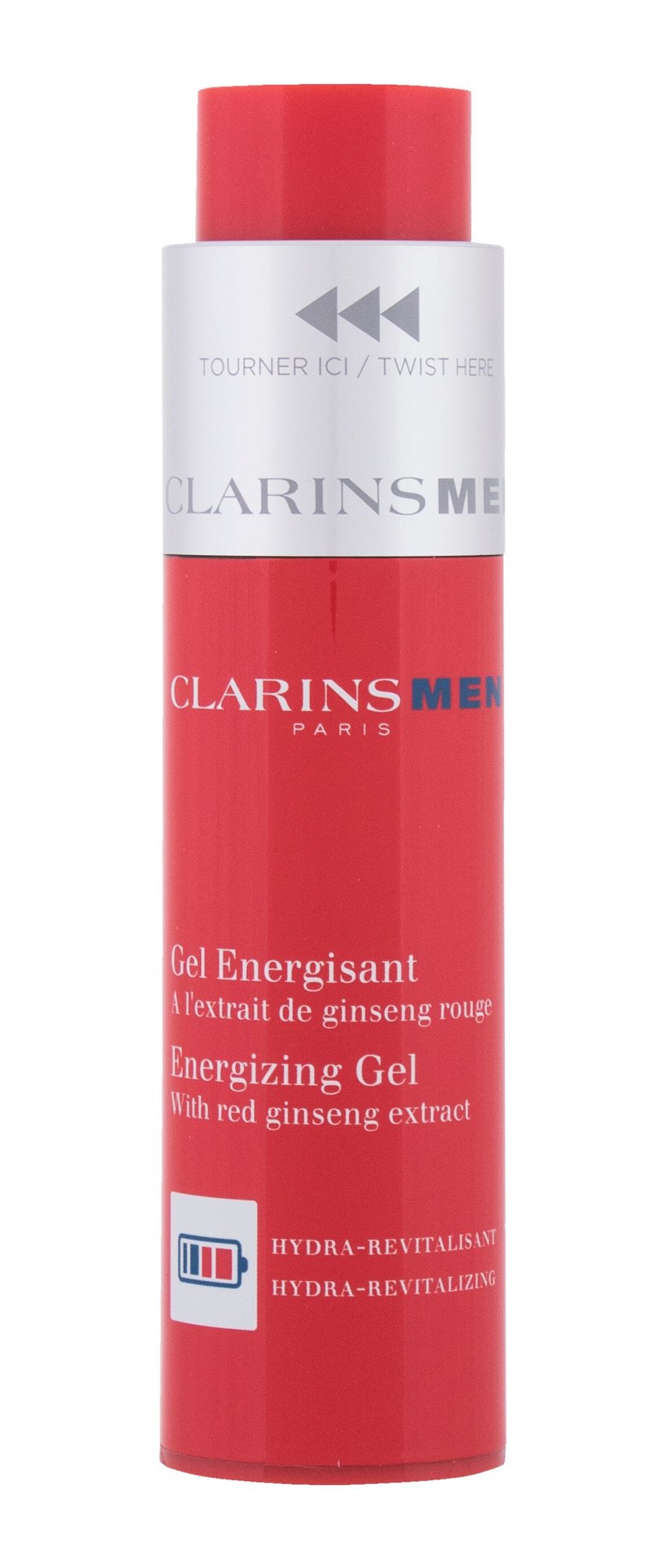 Clarins Men Energizing Gel Veido gelis 50 ml Damaged box
