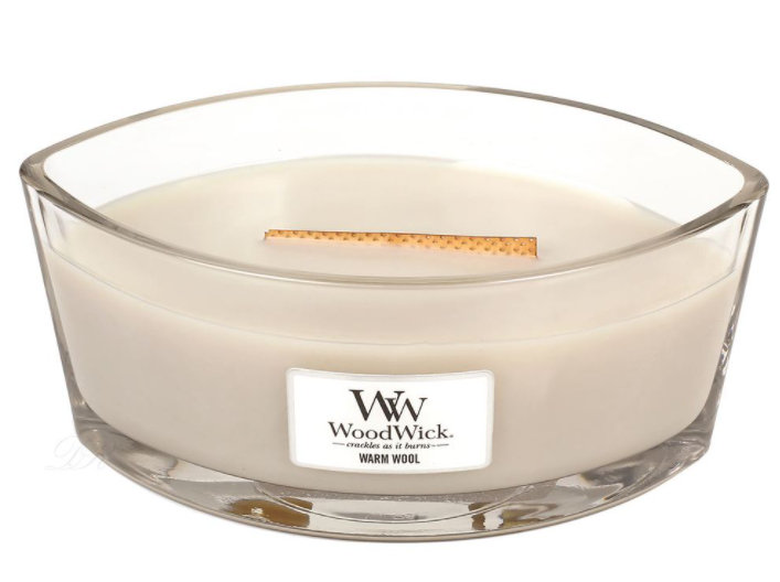 WoodWick Warm Wool 453,6g Kvepalai Unisex Scented Candle