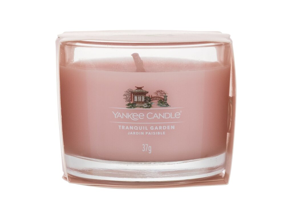 Yankee Candle Tranquil Garden 37g Kvepalai Unisex Scented Candle (Pažeista pakuotė)