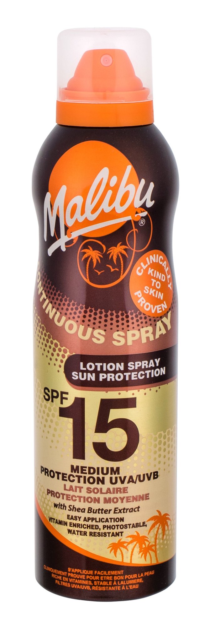 Malibu Continuous Spray 175ml įdegio losjonas