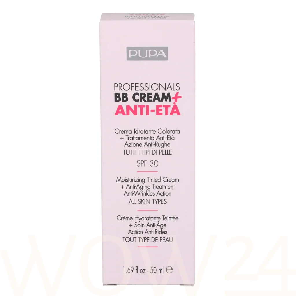 PUPA Milano Pupa Pupa Professionals BB Cream + Anti-Eta SPF30 BB kremas