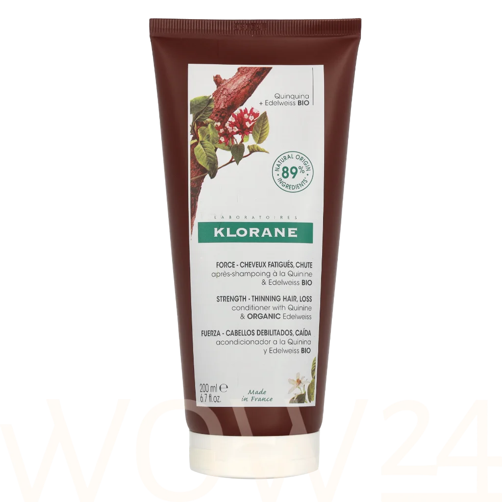 Klorane Klorane Conditioner With Quinine And B Vitamins 200 ml plaukų balzamas