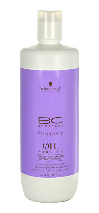 Schwarzkopf  BC Bonacure Oil Miracle Barbary Fig & Keratin 1000ml šampūnas (Pažeista pakuotė)