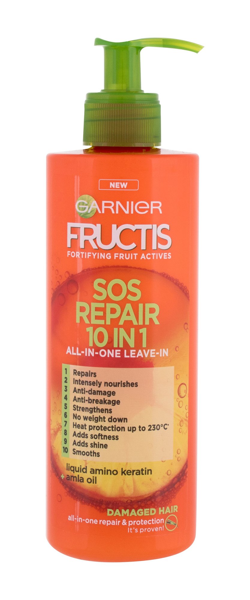 Garnier Fructis SOS Repair 10 IN 1 plaukų serumas