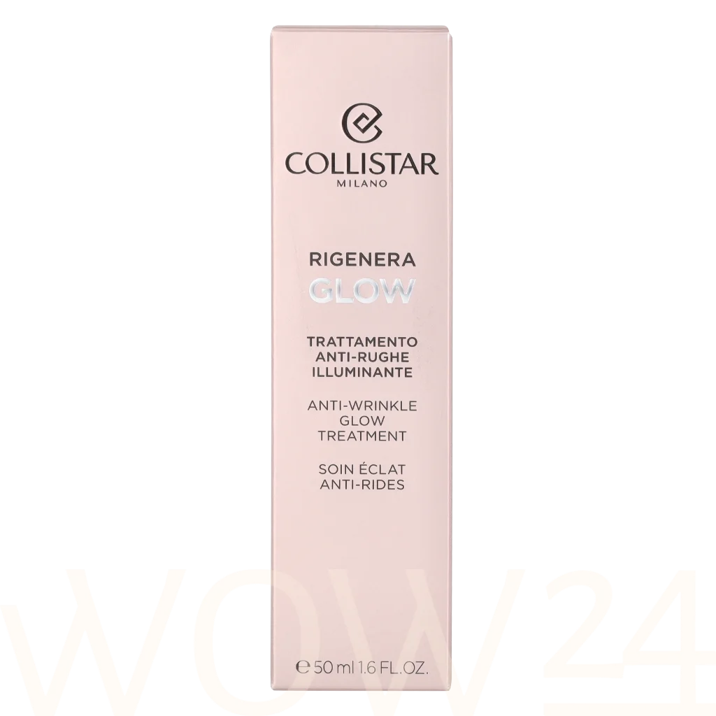 Collistar Rigenera Anti-Wrinkle Glow Treatment Veido serumas Moterims