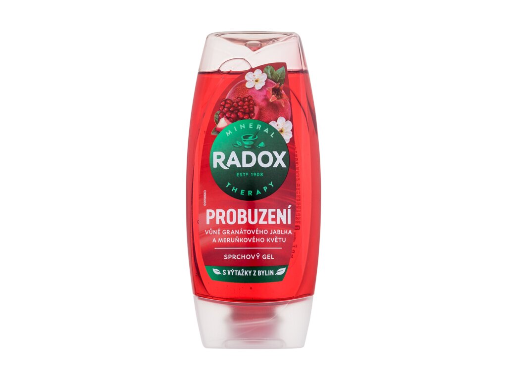 Radox Awakening Pomegranate And Apricot Blossom Shower Gel dušo želė