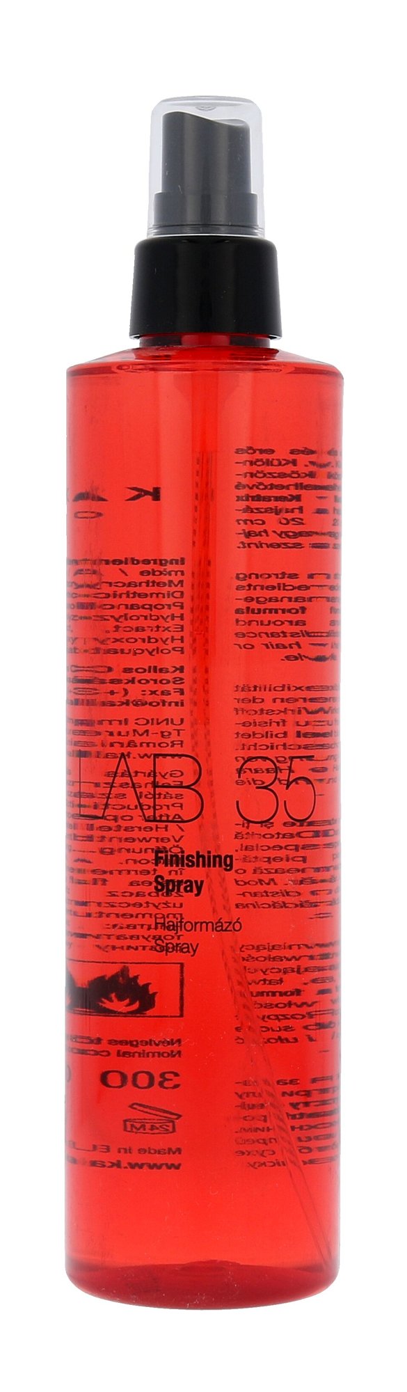 Kallos Cosmetics Lab 35 Finishing Spray 300ml plaukų lakas (Pažeista pakuotė)