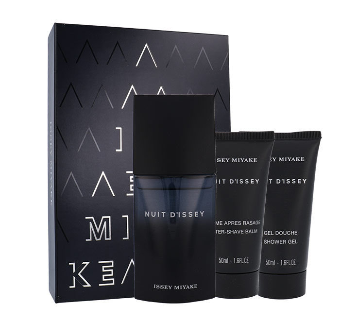 Issey Miyake Nuit d´Issey 75ml edt 75 ml + shower gel 50 ml + aftershave balm 50 ml Kvepalai Vyrams EDT Rinkinys