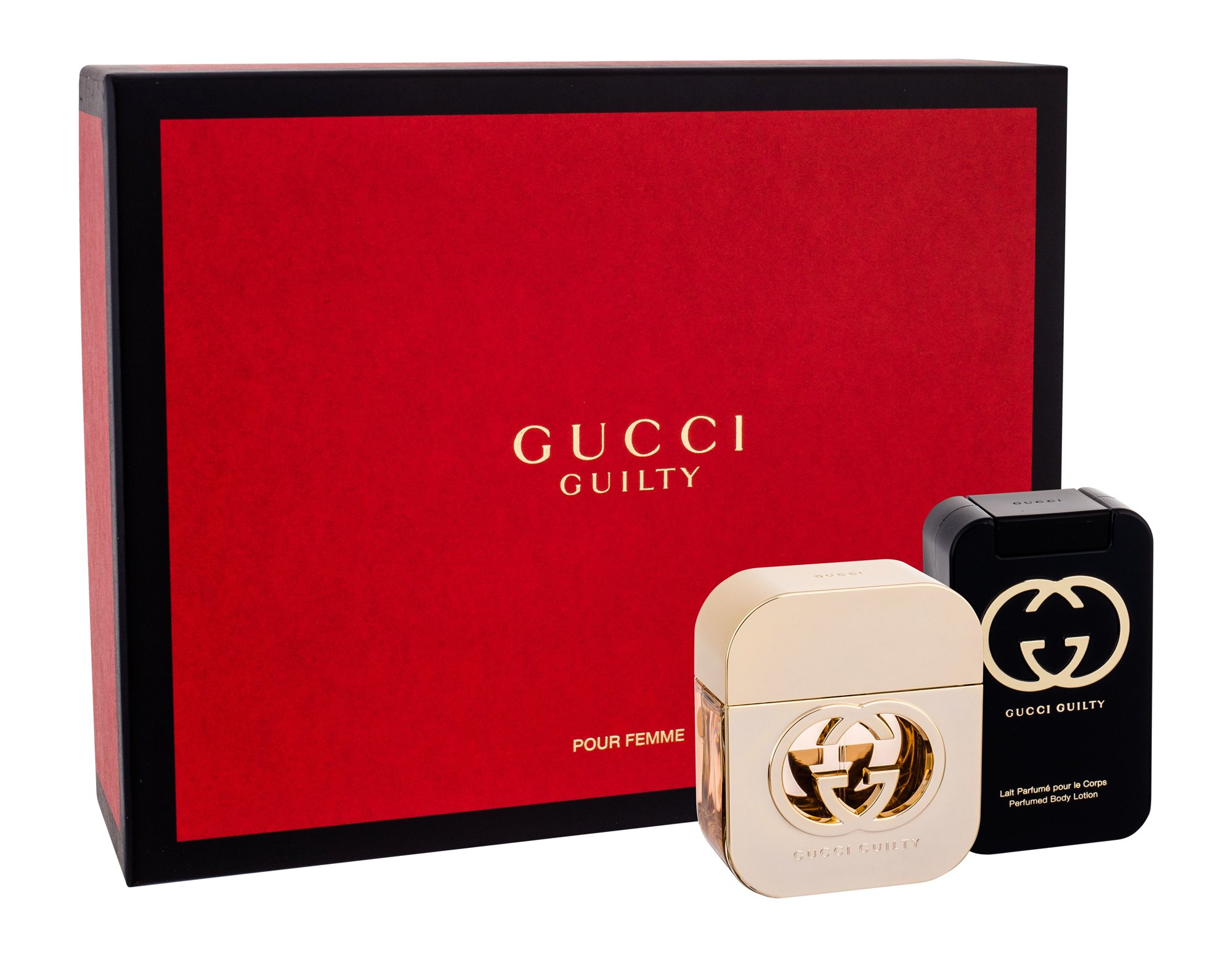 Gucci Guilty 50ml Edt 50ml + 100ml Body lotion Kvepalai Moterims EDT Rinkinys