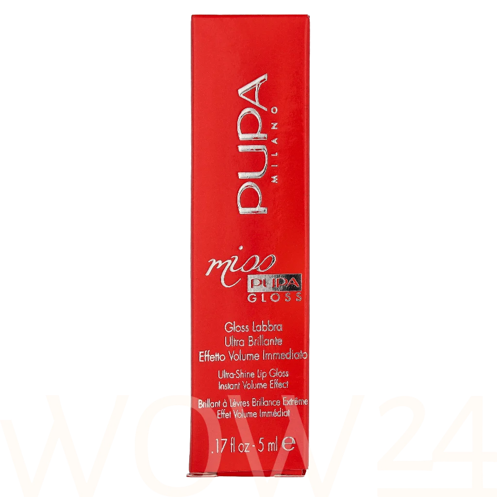 PUPA Milano Pupa Miss Pupa Ultra-Shine Lip Gloss 5 ml lūpų blizgesys
