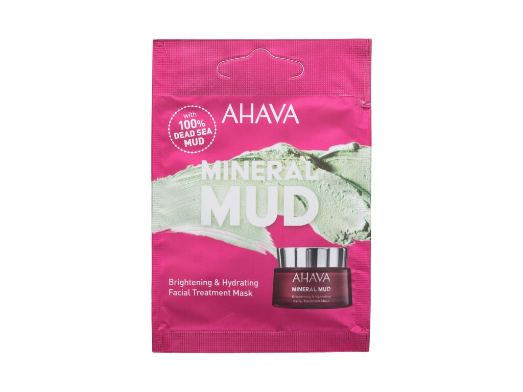 AHAVA Mineral Mud Brightening & Hydrating 6ml Veido kaukė