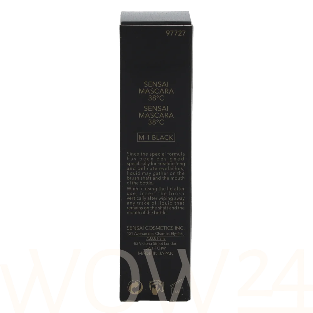 Sensai Sensai Mascara 38C 6 ml blakstienų tu&scaron;as