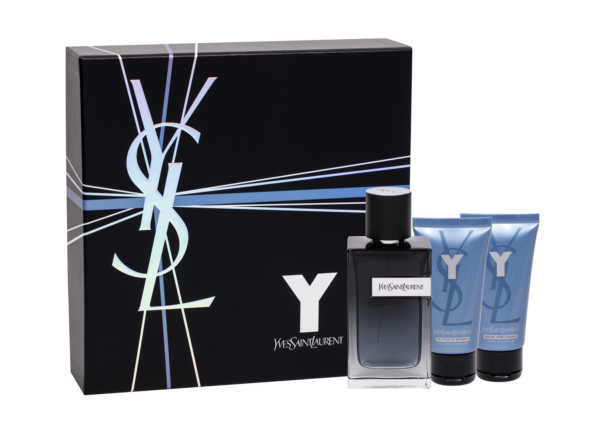 Yves Saint Laurent Y 100ml Edp 100 ml + Shower Gel 50 ml + Aftershave Balm 50 ml Kvepalai Vyrams EDP Rinkinys