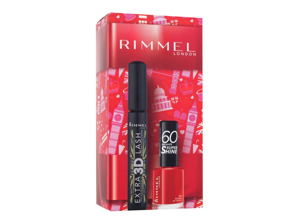 Rimmel Extra 3D Lash 8 ml Damaged box Set