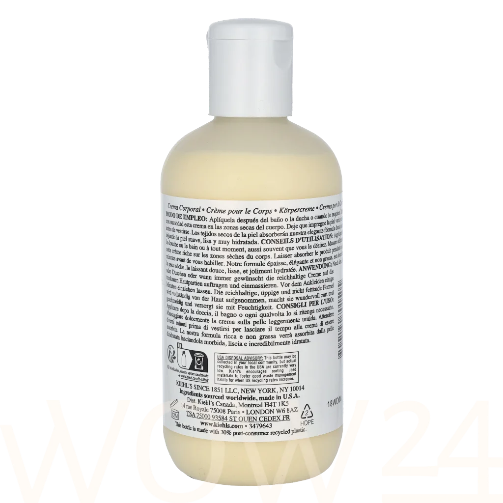 Kiehl's Kiehl's Creme De Corps 250 ml kūno kremas