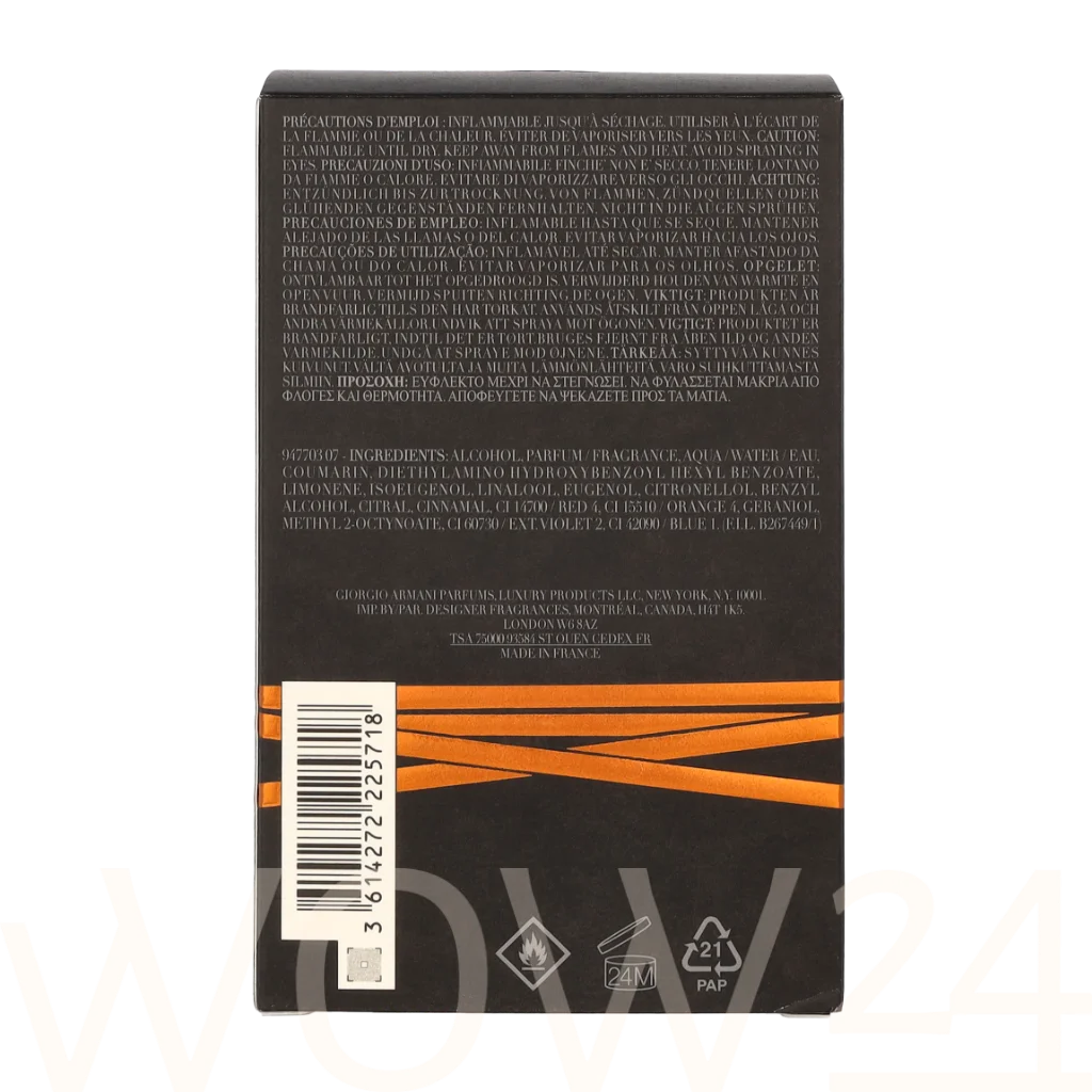 Giorgio Armani Stronger With You Intensely 100 ml kvepalai Vyrams EDP