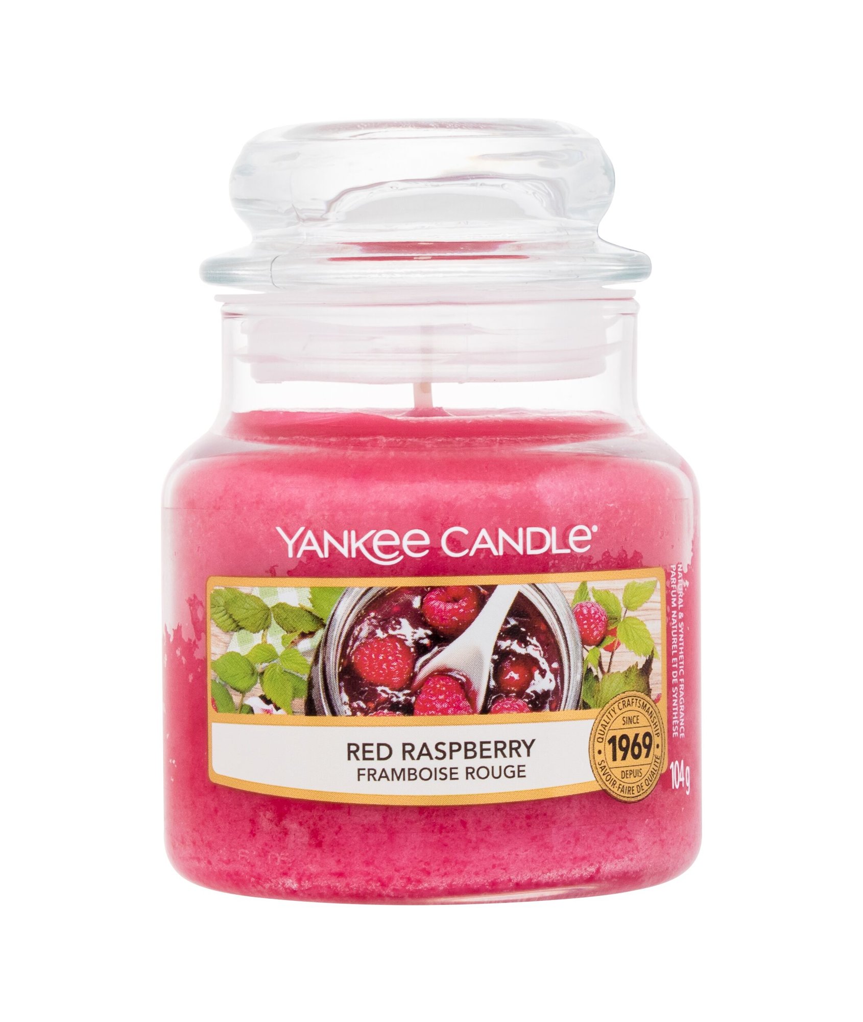 Yankee Candle Red Raspberry 104g Kvepalai Unisex Scented Candle