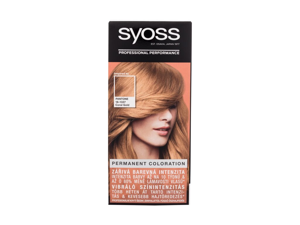 Syoss Permanent Coloration 50ml moteriška plaukų priemonė