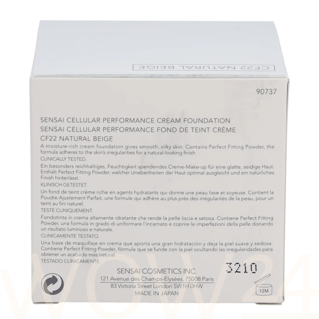 Sensai Sensai Cellular Performance Cream Foundation 30 ml makiažo pagrindas