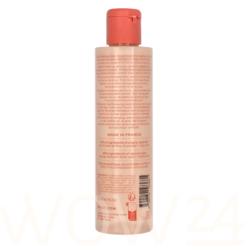 Payot Payot Nue Radiance-Boosting Toning Lotion 200 ml natūrali veido odos priežiūros priemonė