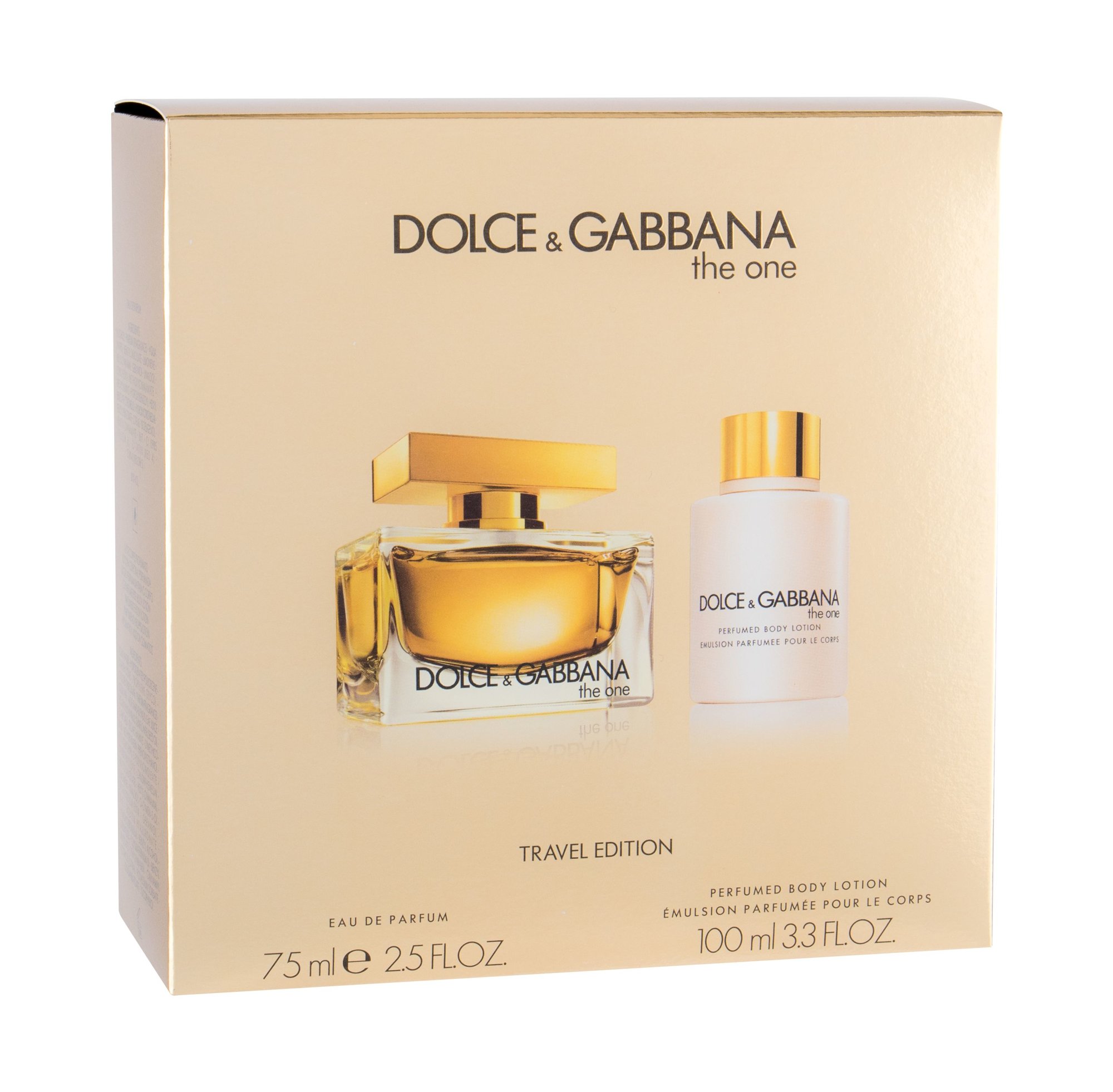 Dolce&Gabbana The One 75ml Edp 75 ml + Body Lotion 100 ml Kvepalai Moterims EDP Rinkinys