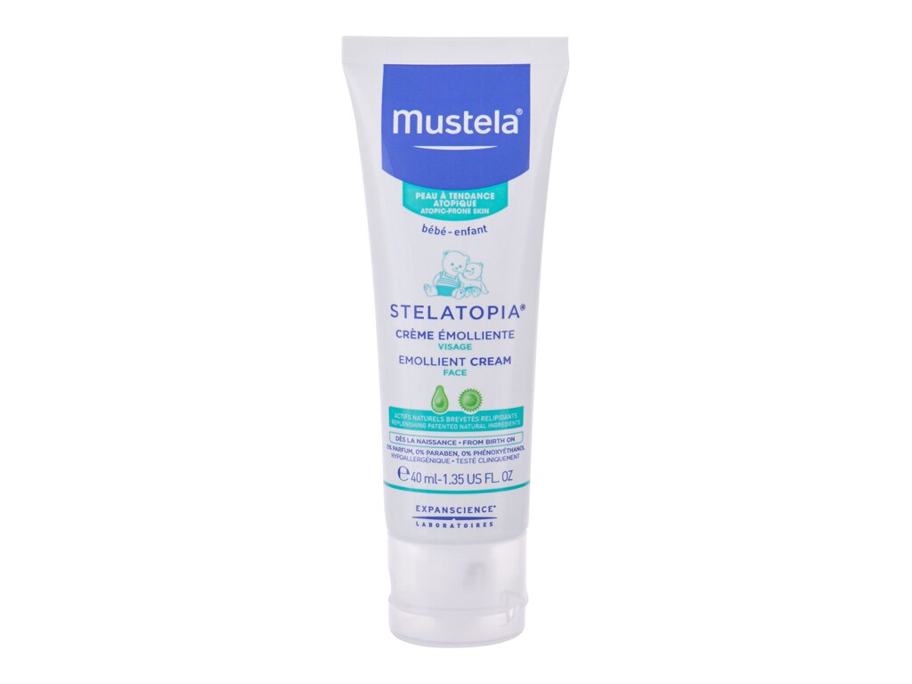Mustela B&eacute;b&eacute; Stelatopia Emollient Cream Dieninis kremas 40 ml Damaged box