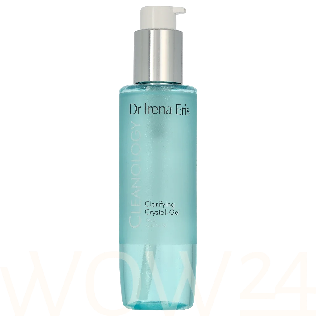 Dr Irena Eris Dr Irena Eris Cleanology Clarifying Crystal-Gel Cleanser For Face, Neck & D&eacute;collet&eacute; Makiažo valiklis Moterims