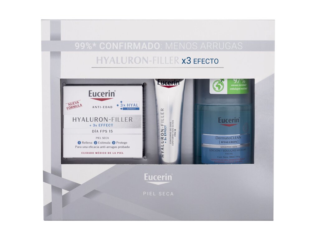 Eucerin Hyaluron-Filler + 3x Effect Dieninis kremas 50 ml Set