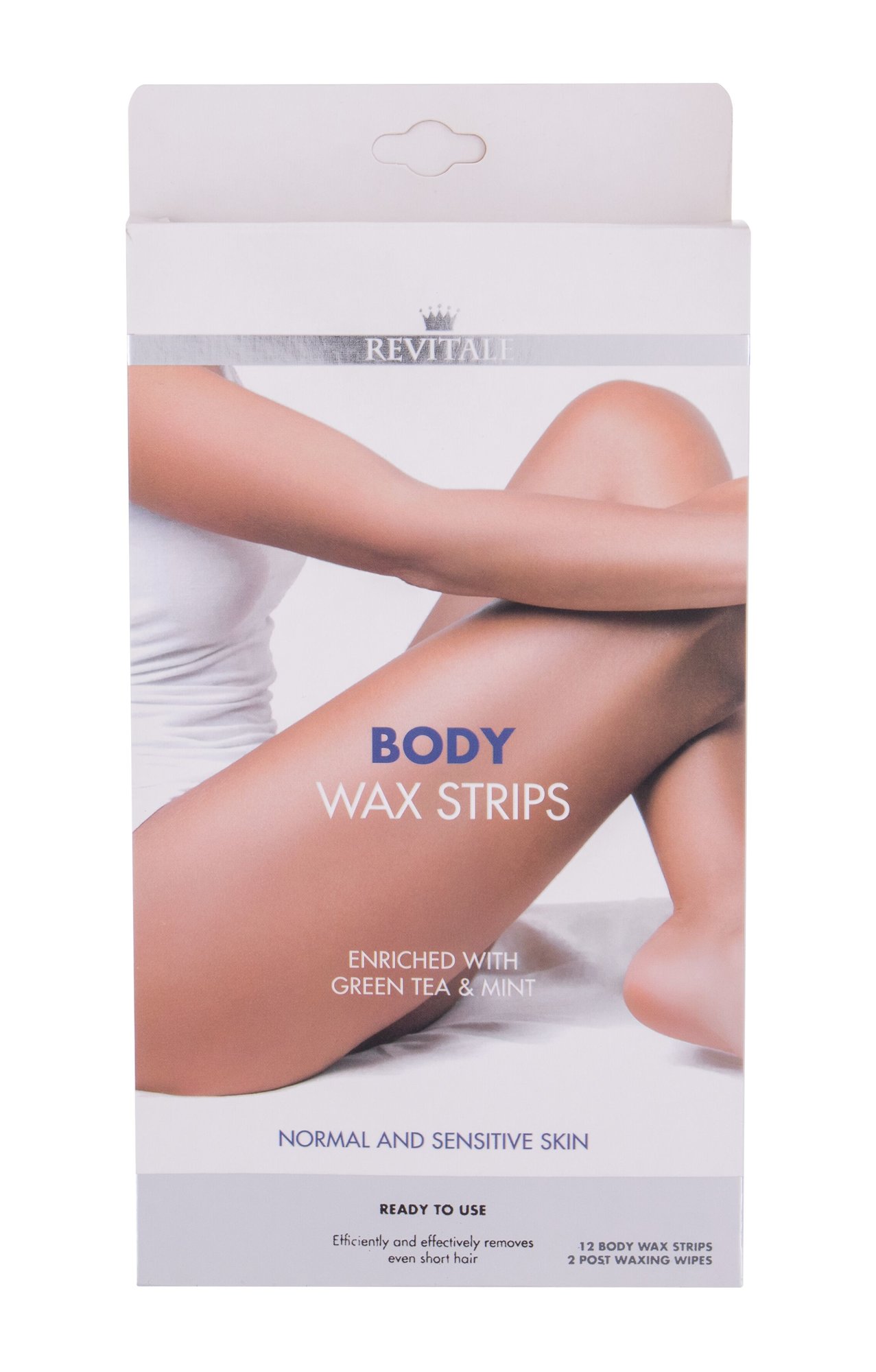 Revitale Wax Strips Body priemonės depiliacijai