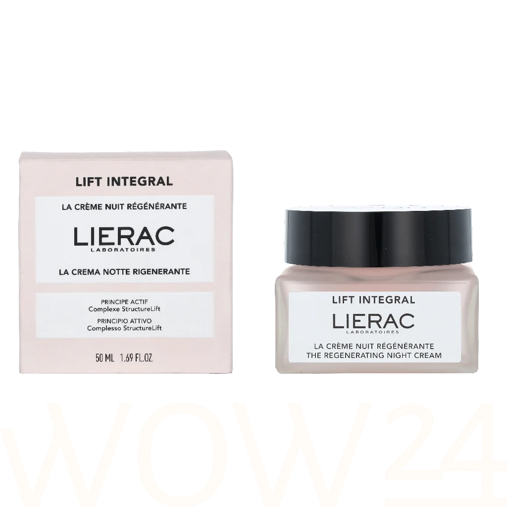 Lierac Paris Lierac Lift Integral The Regenerating Night Cream 50 ml natūrali veido odos priežiūros priemonė