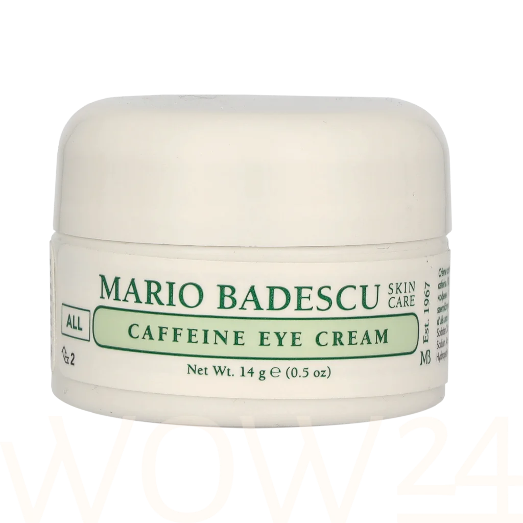 Mario Badescu Mario Badescu Caffeine Eye Cream 14 g natūrali veido odos priežiūros priemonė