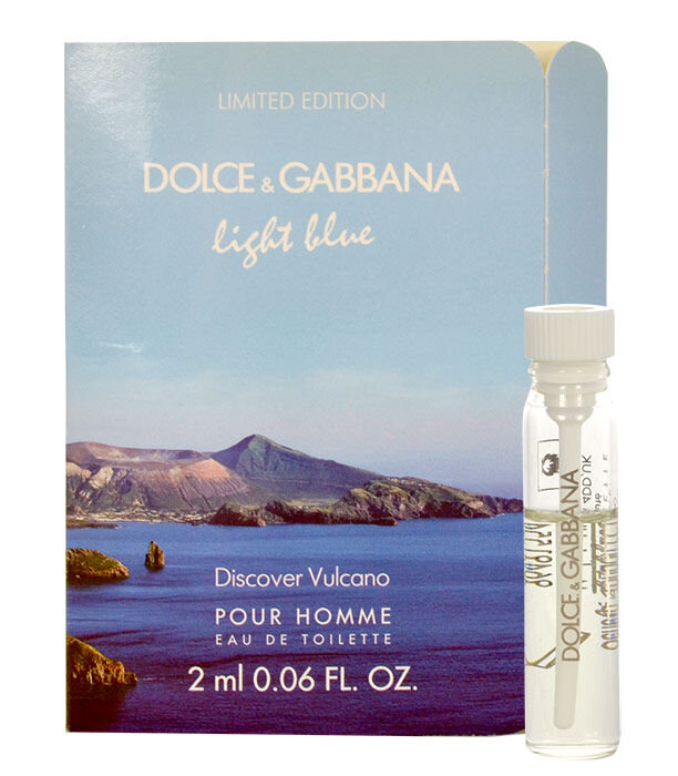 Dolce&Gabbana Light Blue Discover Vulcano Pour Homme kvepalų mėginukas Vyrams