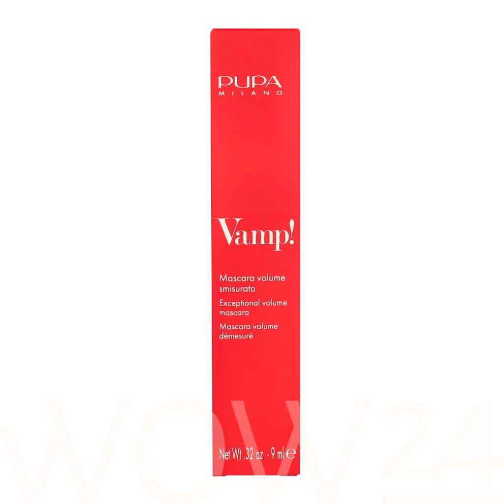 PUPA Milano Pupa Vamp! Mascara natūrali veido odos priežiūros priemonė